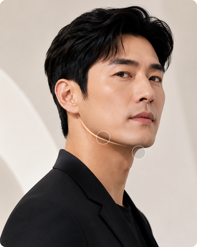 남성 리프팅 고민 이미지